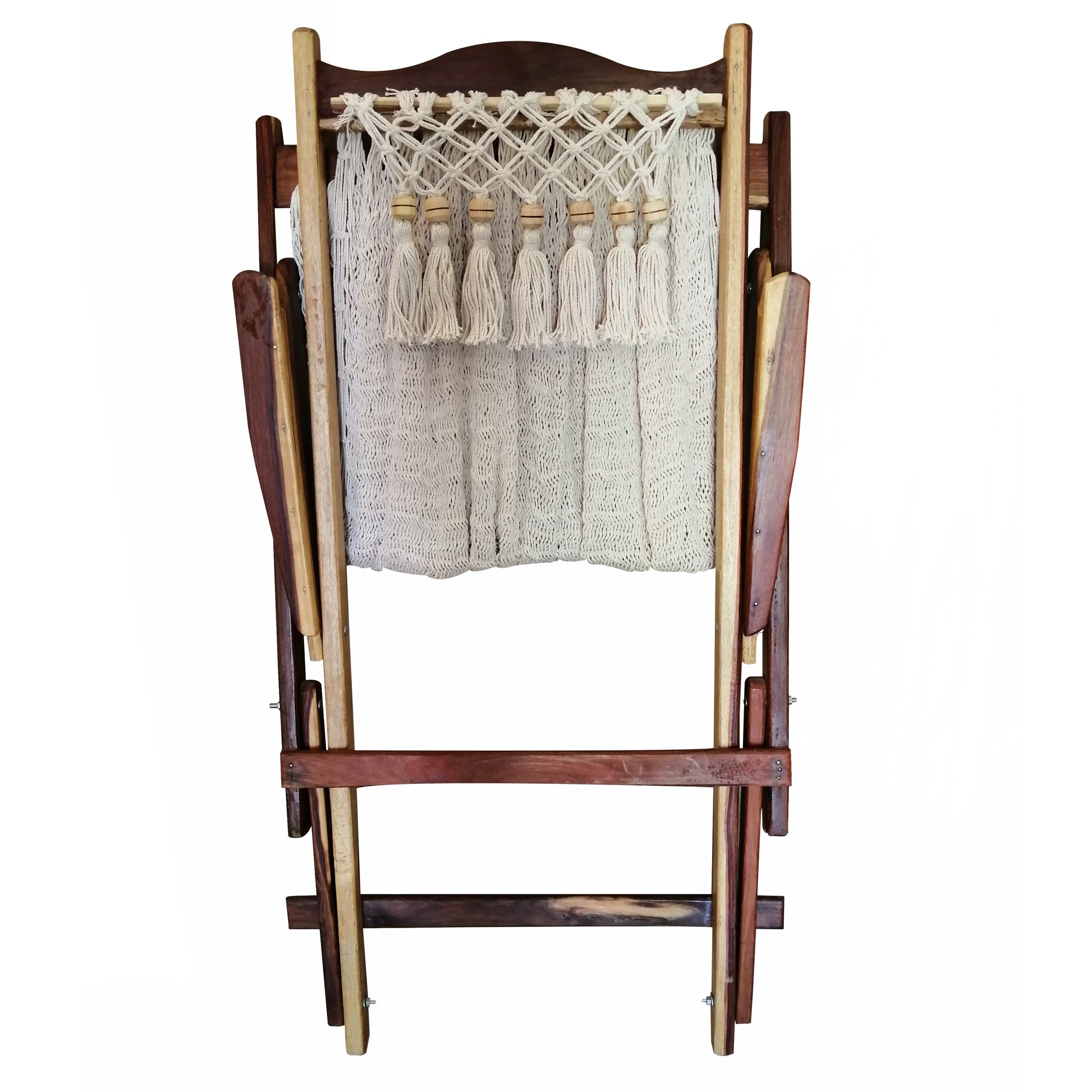 Silla Mecedora Natural con Baleros