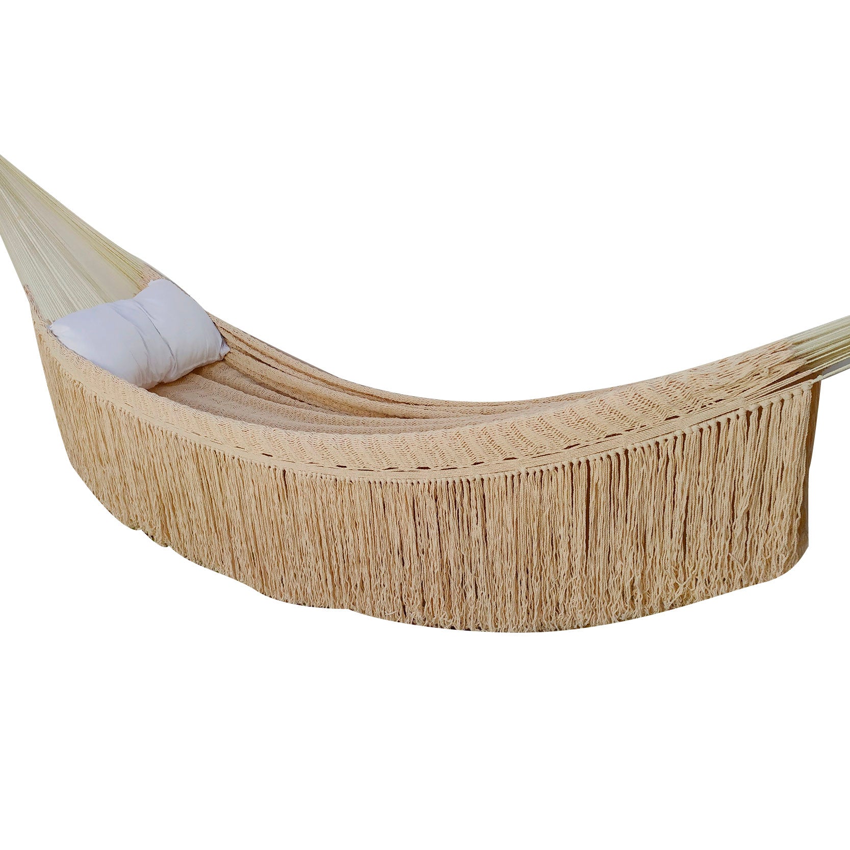 Hamaca Lianas de Flecos Natural Estándar